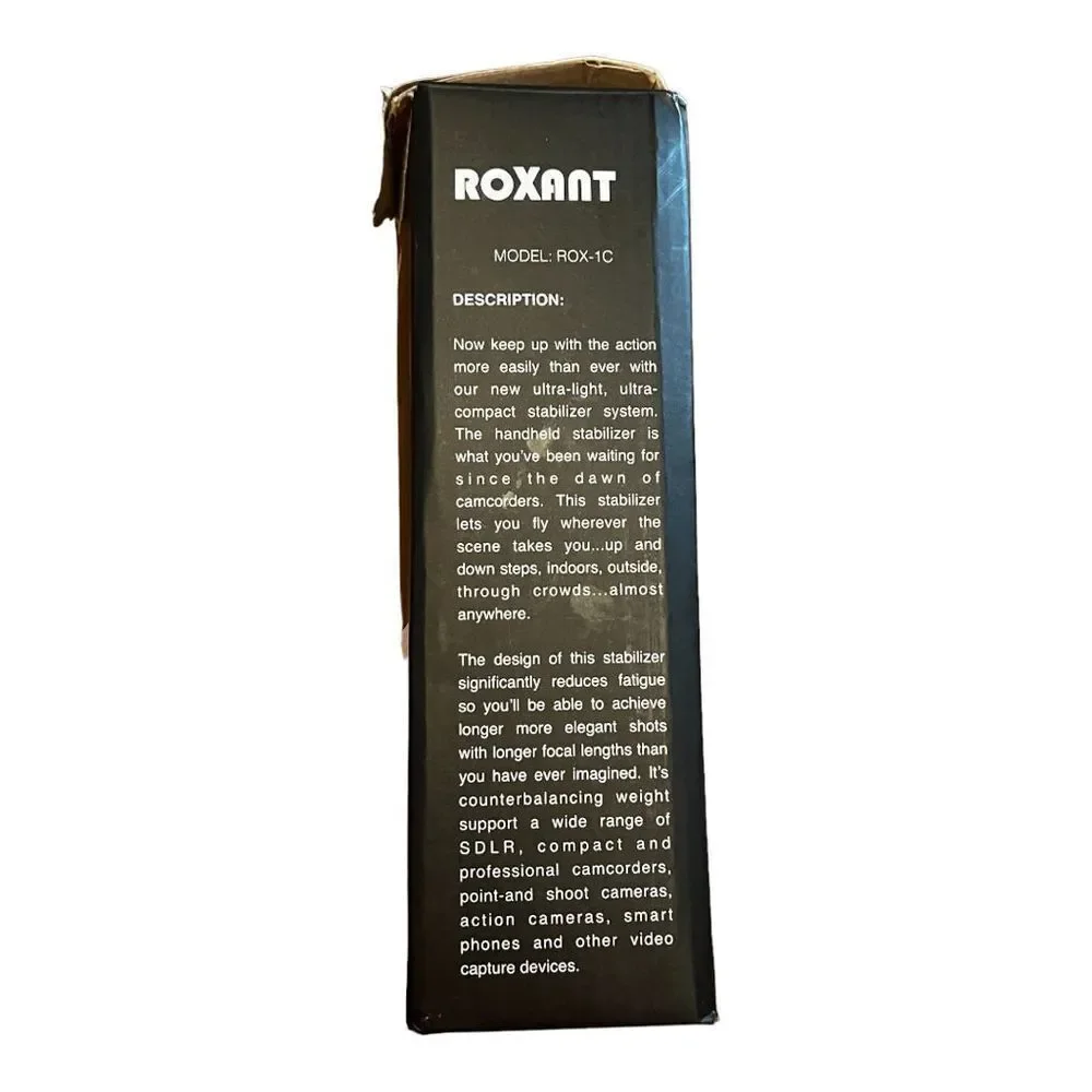 The Official‎ Roxant Pro Video Camera Stabilizer Limited Edition